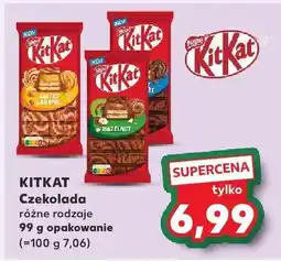 Kaufland Czekolada różne rodzaje KitKat oferta