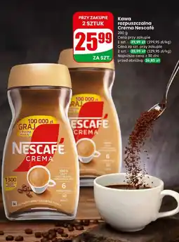 Dino Kawa rozpuszczalna Crema Nescafé oferta