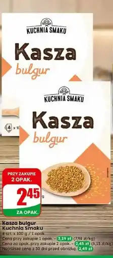 Dino Kasza bułgur Kuchnia Smaku oferta