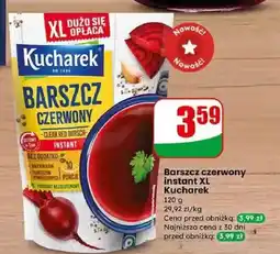 Dino Barszcz czerwony instant XL Kucharek oferta