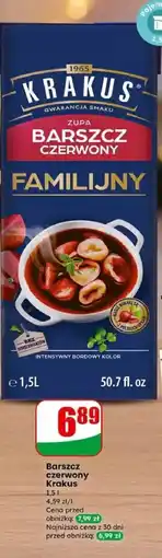 Dino Barszcz czerwony 1,5 l Krakus oferta