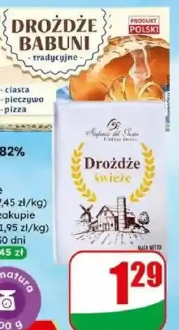 Dino Drożdże świeże 100 g Dino oferta