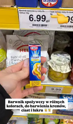 Dino Barwnik spożywczy żółty Dr. Oetker oferta