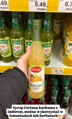 Dino Syrop kurkuma z imbirem Fortuna oferta