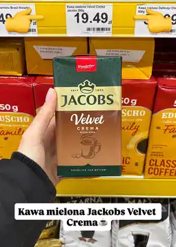 Dino Kawa mielona Velvet Crema 250 g Jacobs oferta