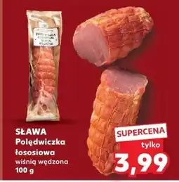 Kaufland Polędwiczka łososiowa wiśnią wędzona 100 g Sława oferta