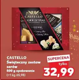 Kaufland Świąteczny zestaw serów 400 g Castello oferta