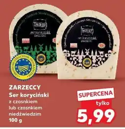 Kaufland Ser koryciński z czosnkiem 100 g Zarzeccy oferta