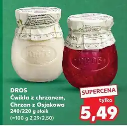 Kaufland Ćwikła z chrzanem DROS oferta