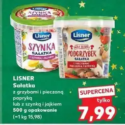Kaufland Sałatka z szynką i jajkiem LISNER oferta