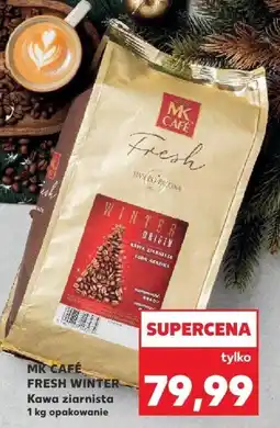 Kaufland Kawa ziarnista FRESH WINTER 1 kg MK CAFE oferta