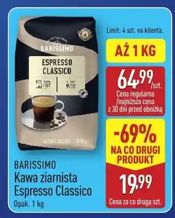 ALDI Kawa ziarnista Espresso Classico BARISSIMO oferta