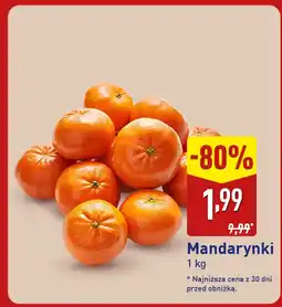 ALDI Mandarynki Aldi oferta
