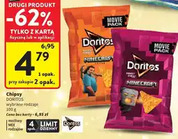 Intermarche Chipsy DORITOS wybrane rodzaje oferta