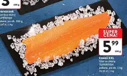 Intermarche Łosoś XXL filet ze skórą SUPERFISH pakow. po ok. 1 kg oferta