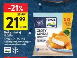 Intermarche Złoty mintaj FROSTA oferta