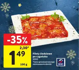 Intermarche Filety śledziowe po cygańsku SEKO oferta