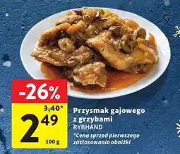 Intermarche Przysmak gajowego z grzybami RYBHAND oferta
