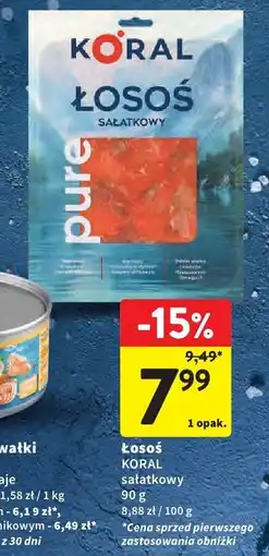 Intermarche Łosoś sałatkowy KORAL oferta