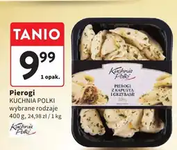 Intermarche Pierogi KUCHNIA POLKI wybrane rodzaje oferta