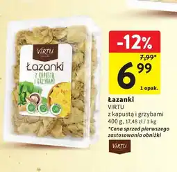 Intermarche Łazanki VIRTU z kapustą i grzybami oferta