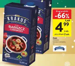 Intermarche Zupa barszcz czerwony KRAKUS oferta