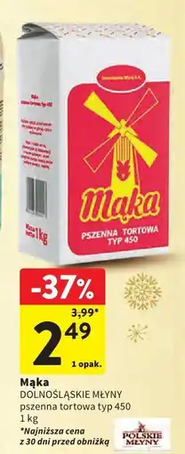 Intermarche Mąka DOLNOŚLĄSKIE MŁYNY pszenna tortowa typ 450 oferta