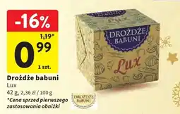 Intermarche Drożdże babuni Lux oferta