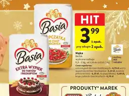 Intermarche Mąka BASIA wybrane rodzaje oferta