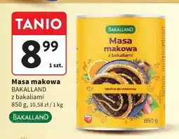 Intermarche Masa makowa BAKALLAND z bakaliami oferta