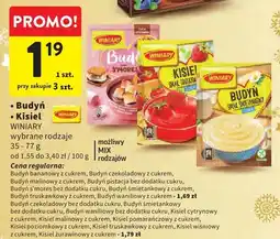 Intermarche Kisiel WINIARY wybrane rodzaje oferta