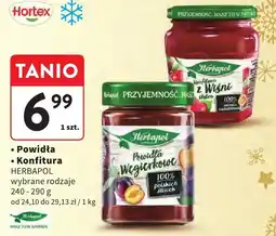 Intermarche Konfitura HERBAPOL wybrane rodzaje oferta