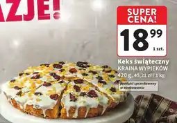 Intermarche Keks świąteczny KRAINA WYPIEKÓW oferta