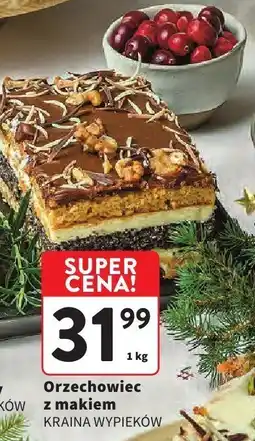 Intermarche Orzechowiec z makiem KRAINA WYPIEKÓW oferta