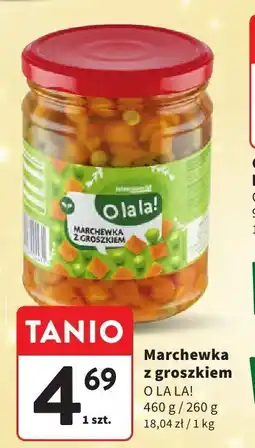 Intermarche Marchewka z groszkiem O LA LA! oferta