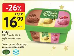 Intermarche Lody ZIELONA BUDKA wybrane rodzaje oferta