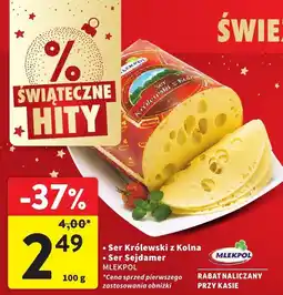 Intermarche Ser Królewski z Kolna / Ser Starmer MLEKPOL oferta