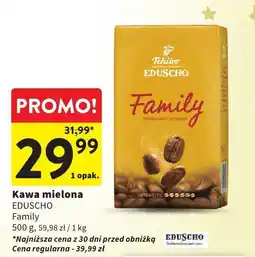 Intermarche Kawa mielona EDUSCHO Family, 500 g, 59,98 zł / 1 kg oferta