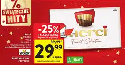 Intermarche Czekolada Merci Storck Finest Selection, 400 g, 7,50 zł / 100 g oferta