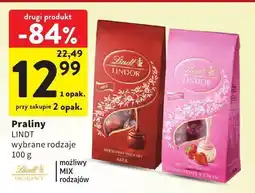 Intermarche Pralinki LINDT Lindor wybrane rodzaje, 100 g oferta