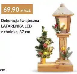 Agata Meble Dekoracja świąteczna LATARENKA LED z choinką, 37 cm oferta