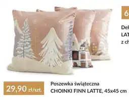 Agata Meble Poszewka świąteczna CHOINKI FINN LATTE oferta