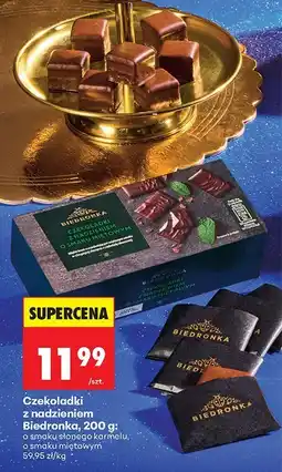 Biedronka Czekoladki z nadzieniem słony karmel 200g Biedronka oferta