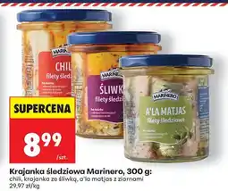 Biedronka Filety śledziowe chili 300g Marinero oferta
