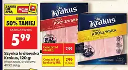 Biedronka Szynka królewska wieprzowa Krakus oferta
