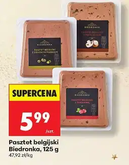 Biedronka Pasztet belgijski Biedronka oferta