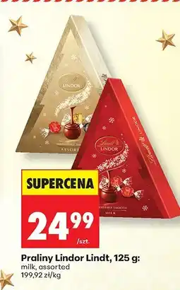 Biedronka Praliny Lindor milk Lindt oferta