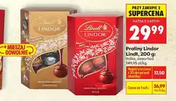 Biedronka Praliny 200 g Lindor milk Lindt oferta