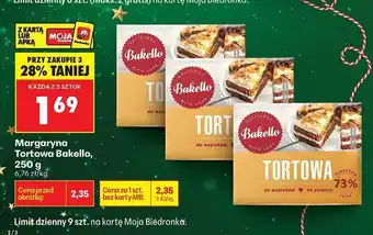 Margaryna Tortowa 250g Bakello