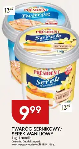 Chata Polska Serek waniliowy Président Lactalis oferta